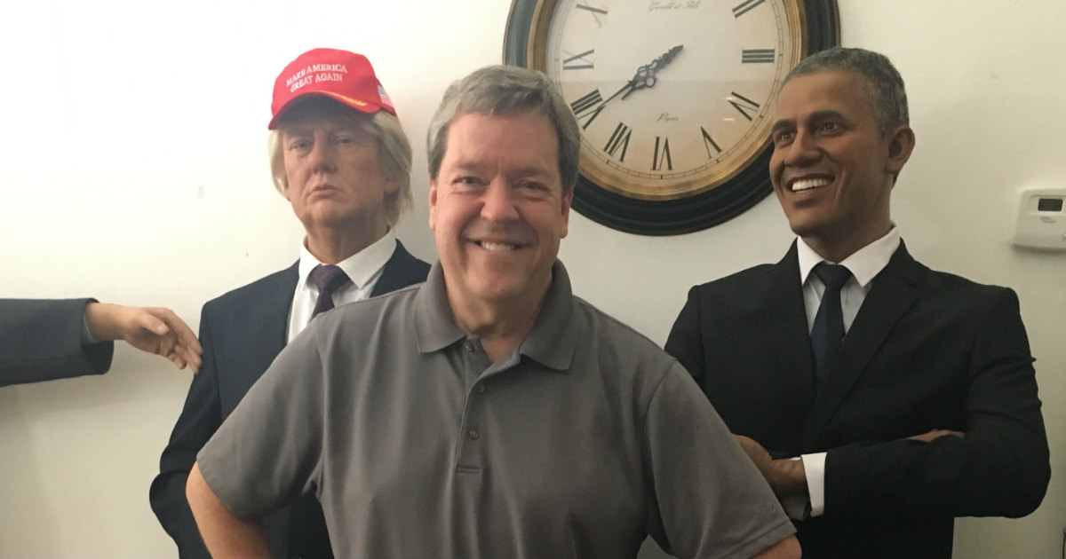 wax museum with donald trump